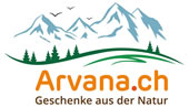 Arvana.ch Wohnraumlüfter aus Arvenholz und Doftkissen aus Zirbe,Lavendel, Zeder und Zeder/Orange 